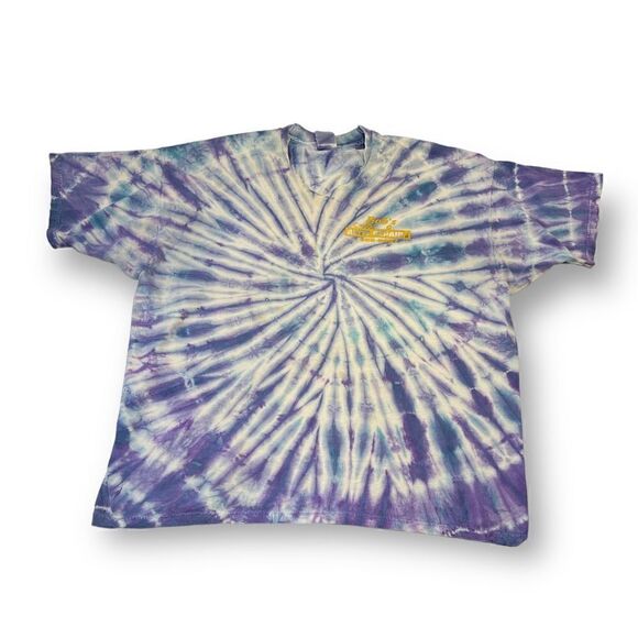 Fruit Of The Loom Pro Mod Dragster Tie Dye Tee Size Extra Extra Large - Picture 1 of 6